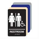 Picture of Unisex Accessible ADA Restroom Sign 