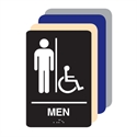 Picture of MEN'S  Accessible ADA Restroom Sign 
