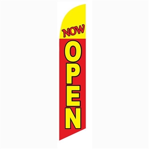 Picture of Now Open - Feather Flag 